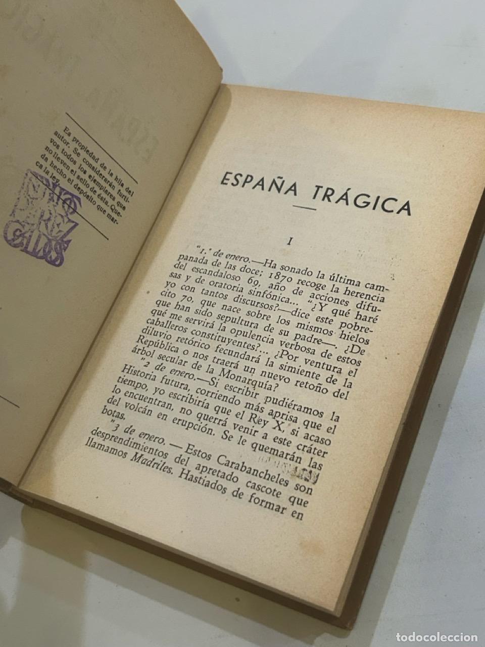 Libros: Benito P&eacute;rez Gald&oacute;s - Espa&ntilde;a tr&aacute;gica - Foto 2