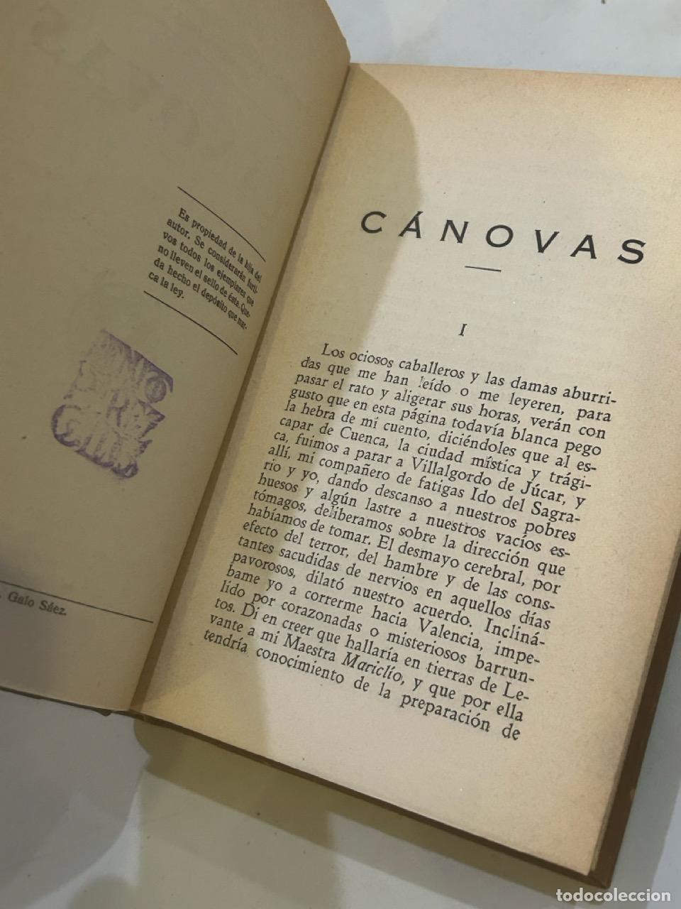 Libros: Benito P&eacute;rez Gald&oacute;s - C&aacute;novas - Foto 2