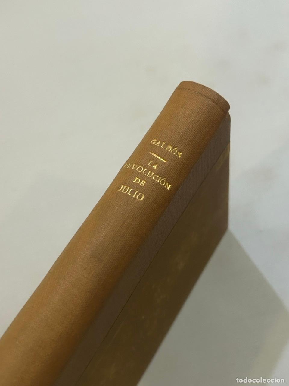 Libros: Benito P&eacute;rez Gald&oacute;s - La revoluci&oacute;n de Julio - Foto 1