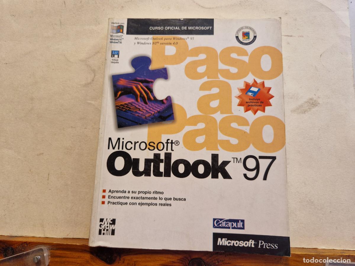 Libros: PASO A PASO. MICROSOFT. OUTLOOK 97TM. - Foto 1