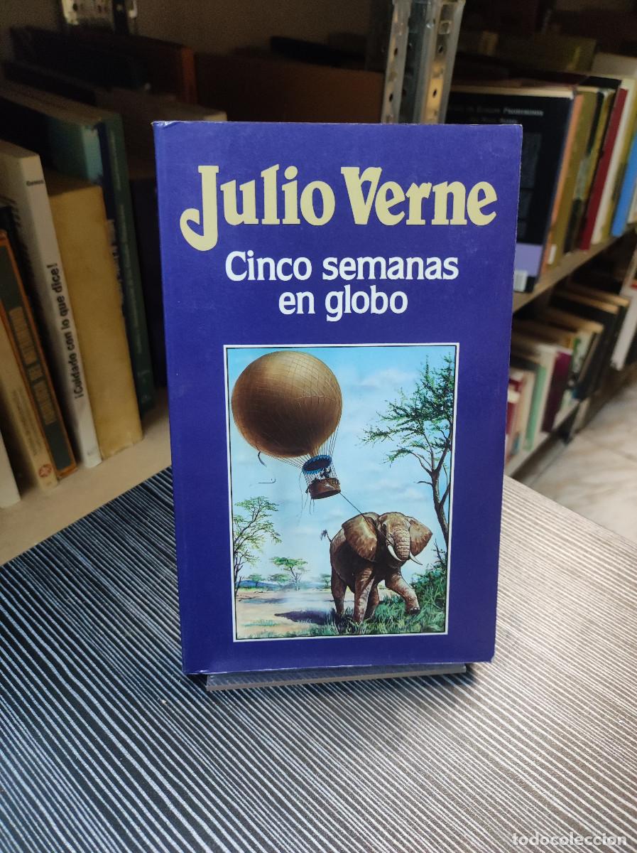 Libros: JULIO VERNE CINCO SEMANAS EN GLOBO - Foto 1