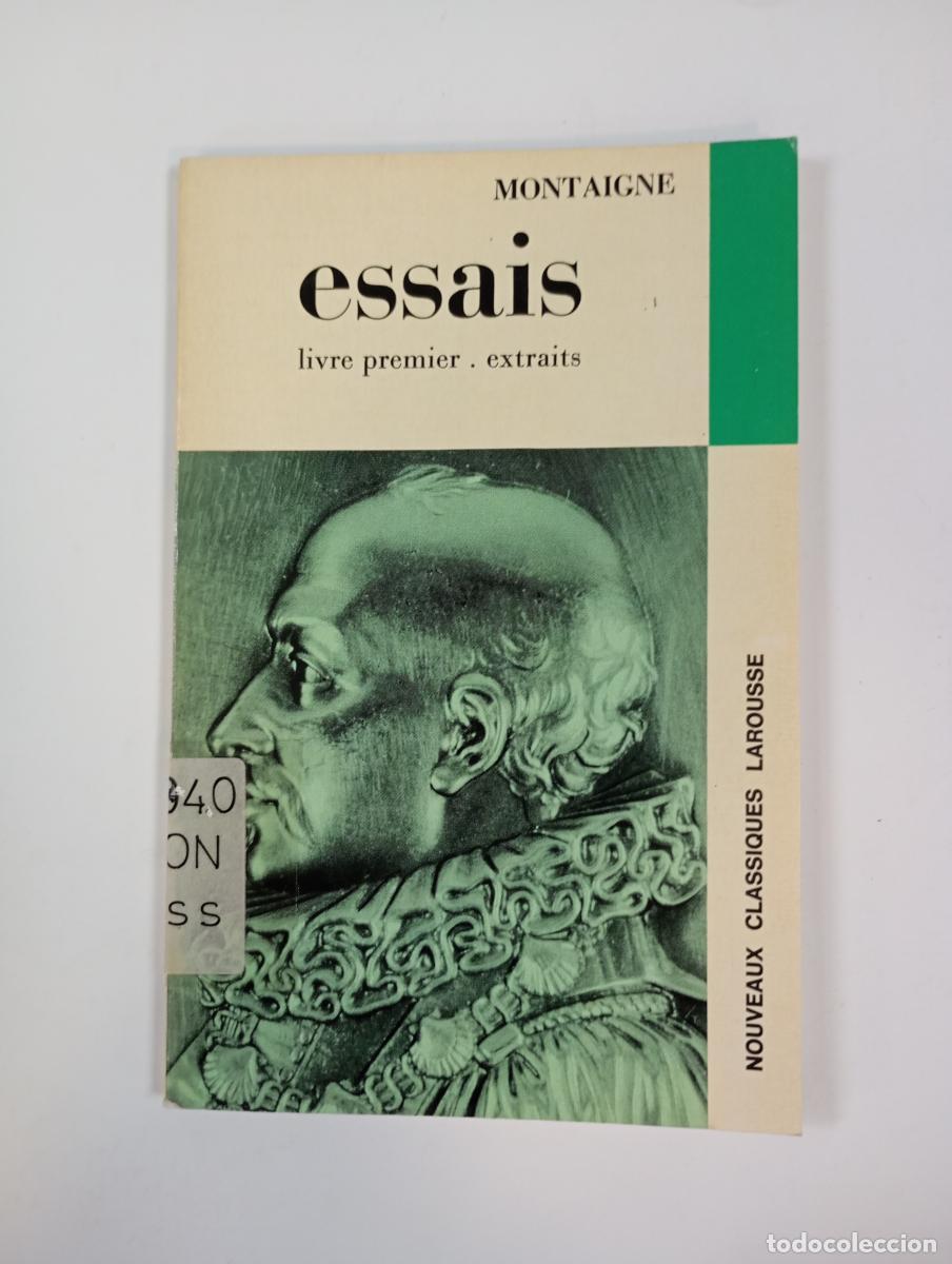 Libros: ESSAIS. - MONTAIGNE. TDK928 - Foto 1