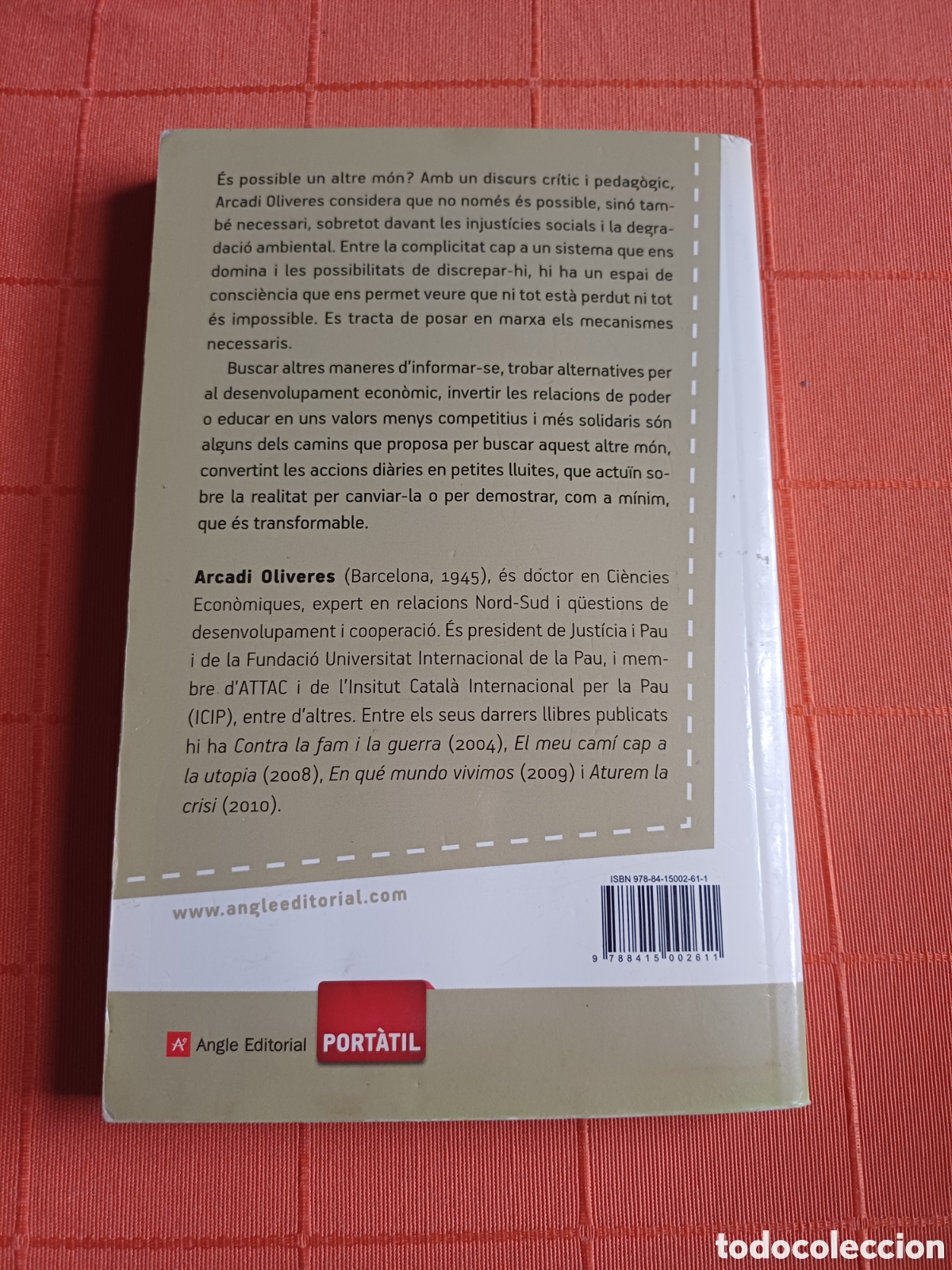 Libros: Un altre m&oacute;n Arcadi Oliveres - Foto 2