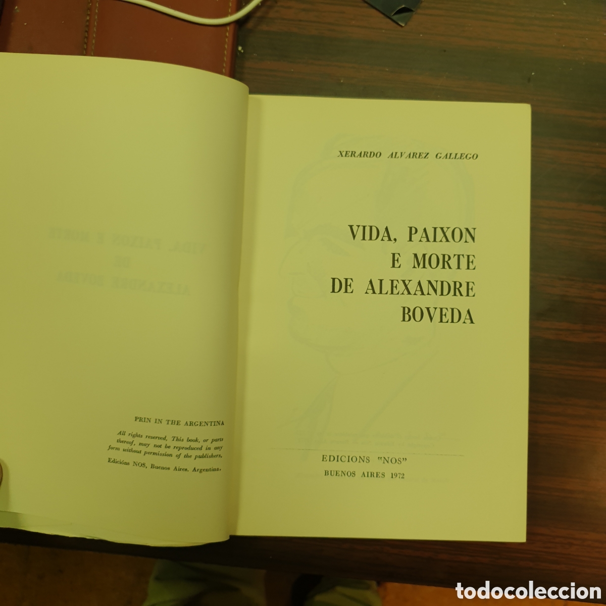 Libros: VIDA, PAIXON E MIRTE DE ALEXANDRE BOVEDA - Foto 2