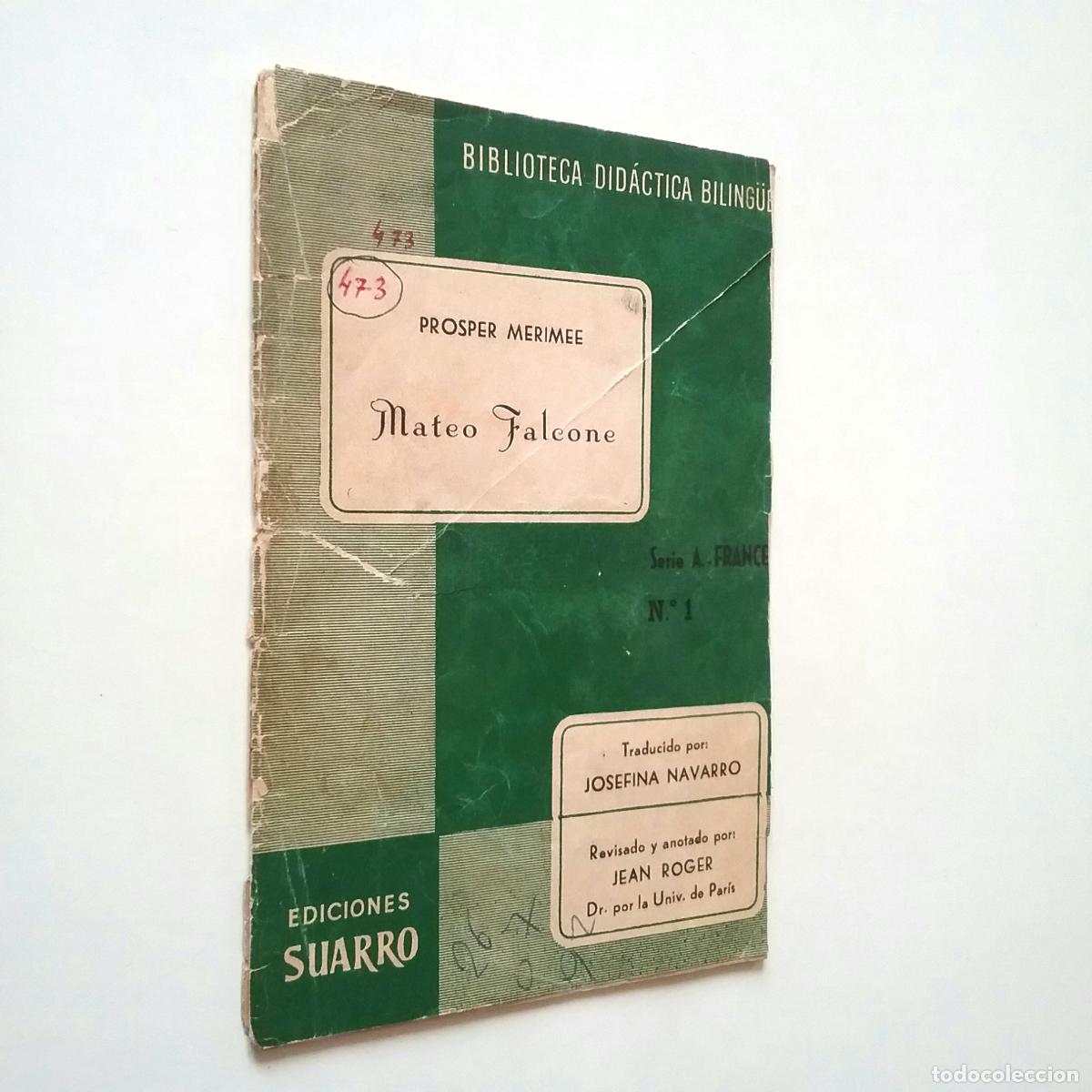 Libros: Prosper Merim&eacute;e - Mateo Falcone (Edici&oacute;n biling&uuml;e) - Foto 1