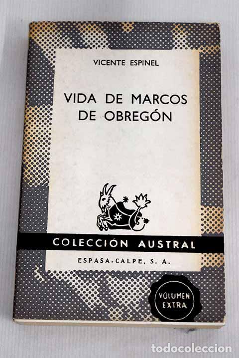 Libros: Vida de Marcos de Obreg&oacute;n.- Espinel, Vicente - Foto 1