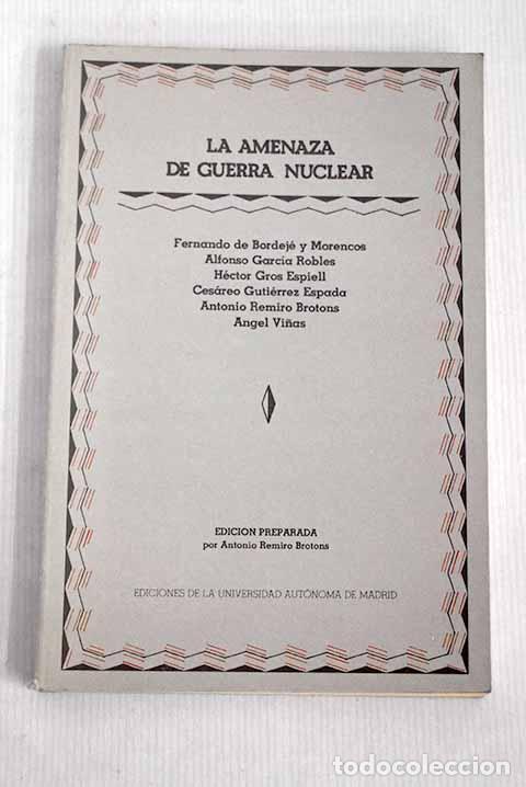 Libros: La amenaza de guerra nuclear - Foto 1