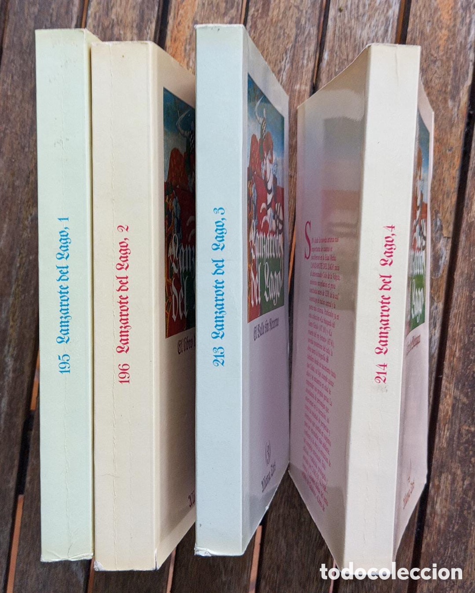 Libros: Lanzarote del Lago. 4 Vol. Autor: An&oacute;nimo. - Foto 4
