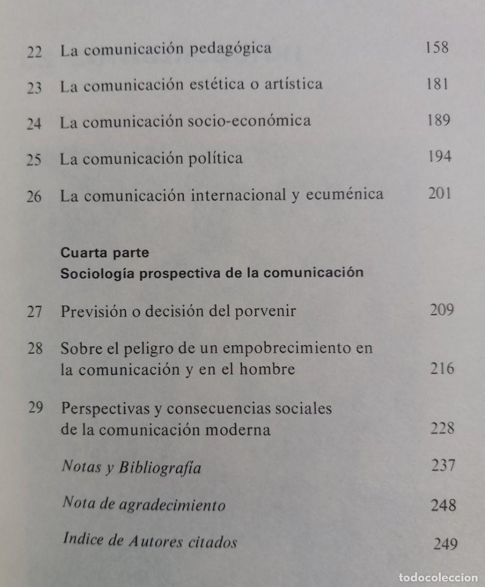 Libros: La comunicaci&oacute;n humana. - ARANGUREN, Jos&eacute; Luis L.: - Foto 6