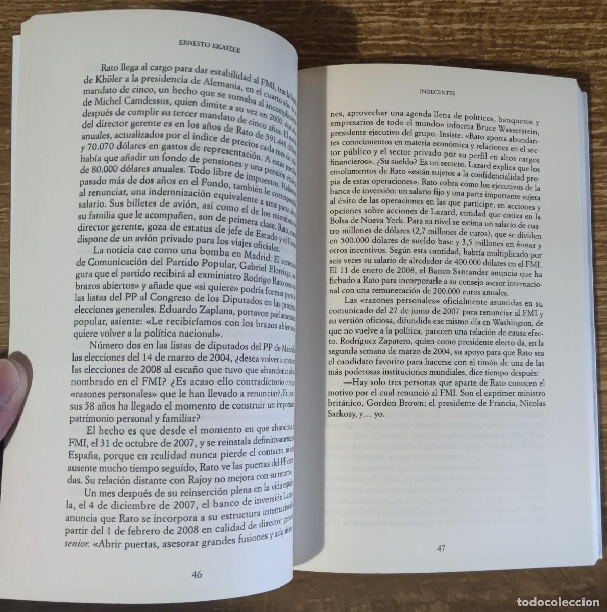 Libros: Libro - Indecentes (2012) Ernesto Ekaizer - Foto 2