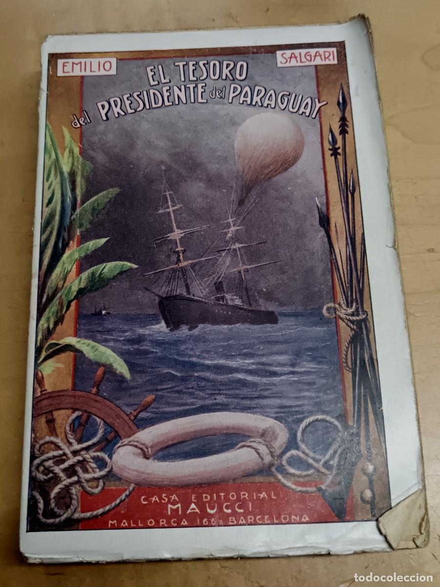 Libros: El Tesoro del Presidente del Paraguay - SALGARI, EMILIO - Foto 1