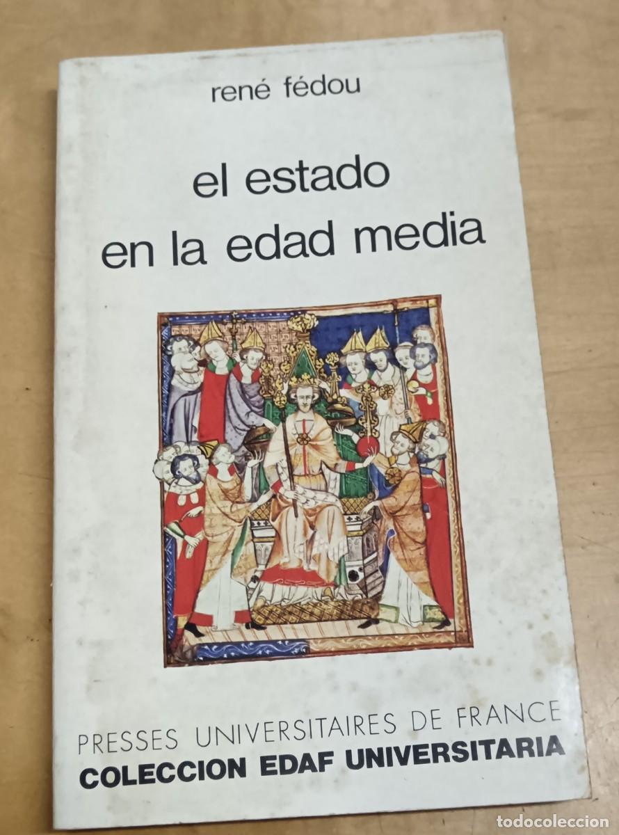 Libros: El estado en la Edad Media - F&Eacute;DOU, REN&Eacute; - Foto 1