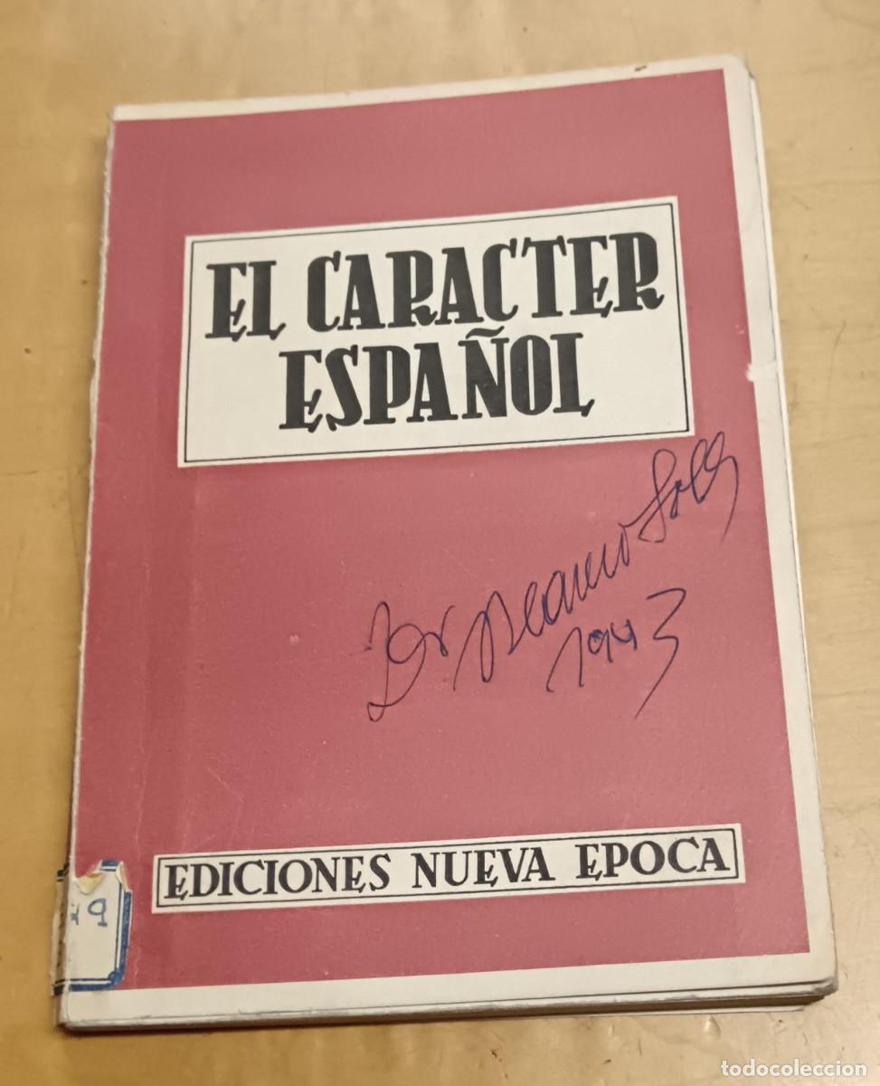 Libros: El car&aacute;cter espa&ntilde;ol - BEINHAUER, WERNER - Foto 1