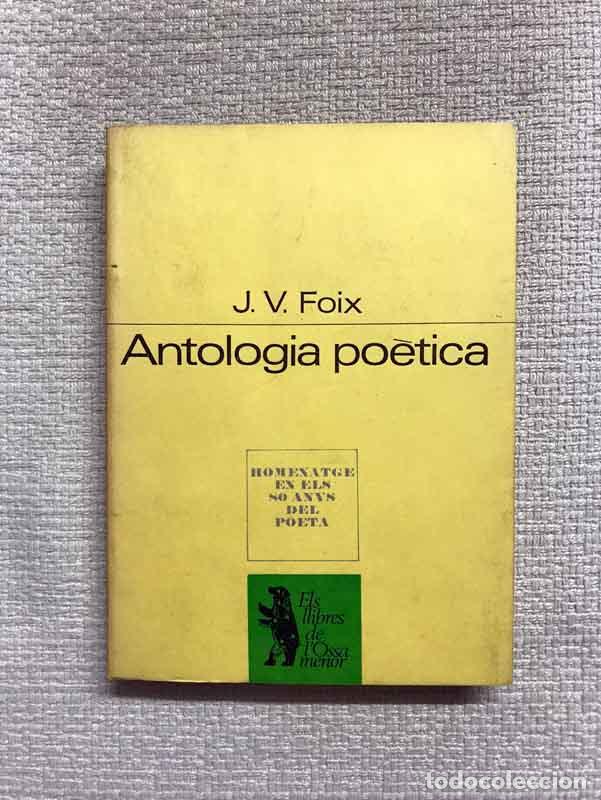 Libros: Antologia po&egrave;tica - J.V. Foix - Foto 1