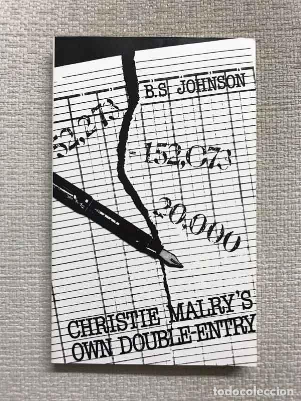 Libros: Christie Malrys Own Double-Entry - B.S. Johnson - Foto 1