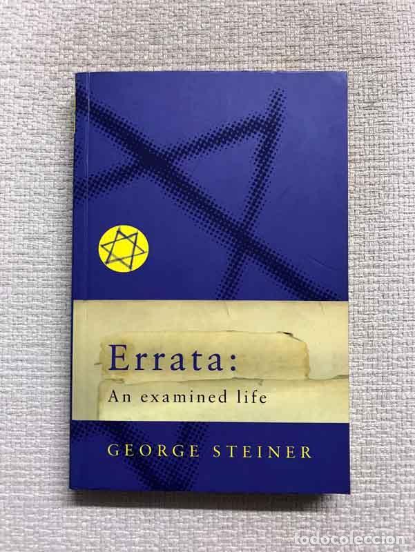 Libros: Errata. An examined life - George Steiner - Foto 1