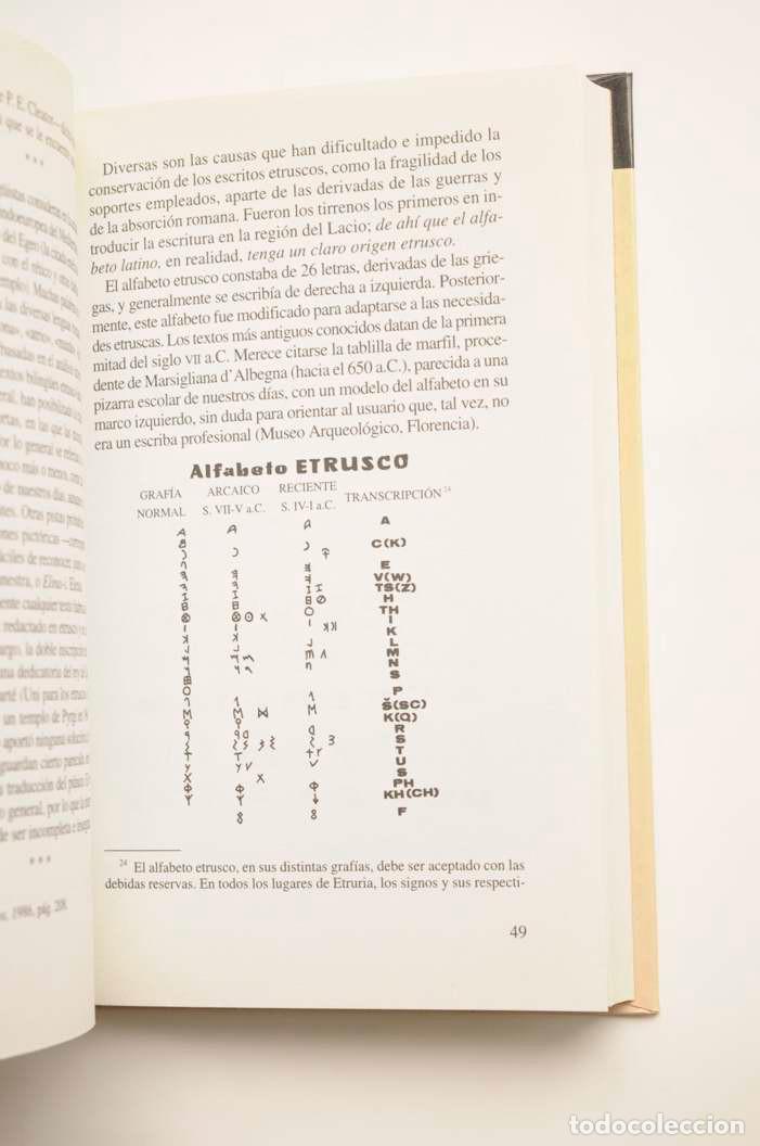 Libros: Los etruscos - WALKER, Joseph M. - Foto 3