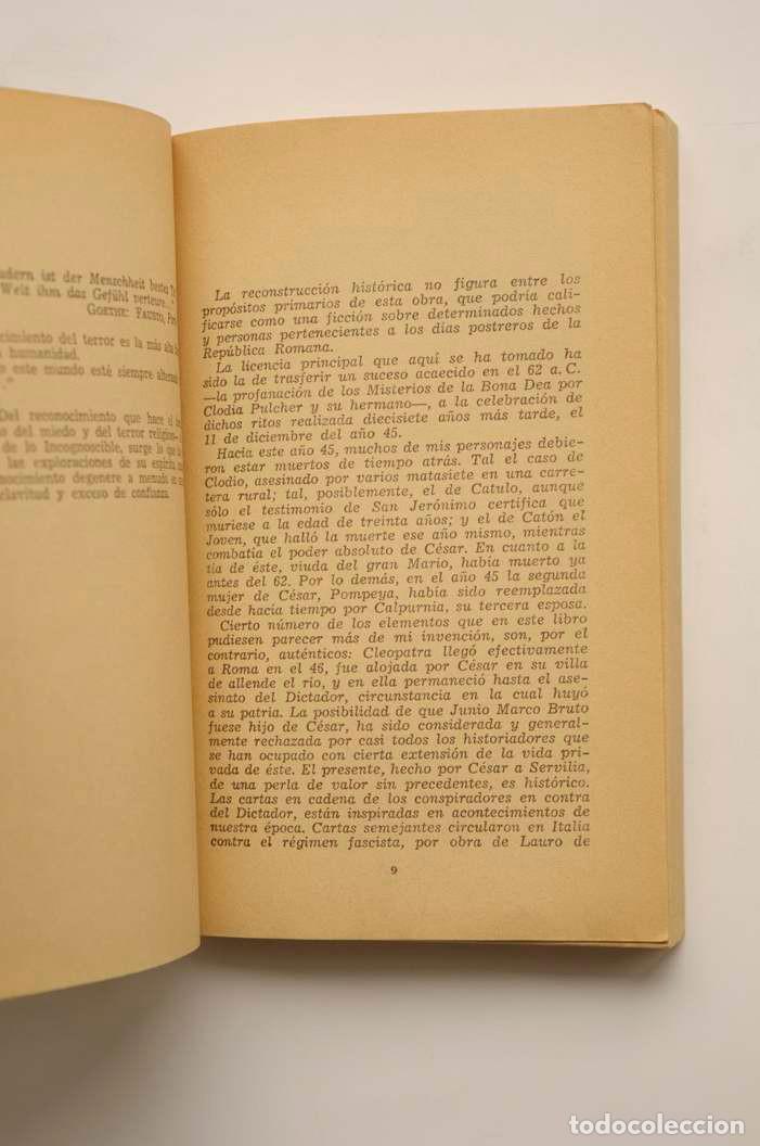Libros: Los idus de Marzo - WILDER, Thornton - Foto 3