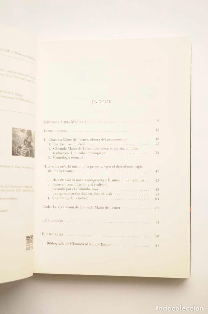 Libros: Aves sin nido - MATTO DE TURNER, Clorinda - Foto 3