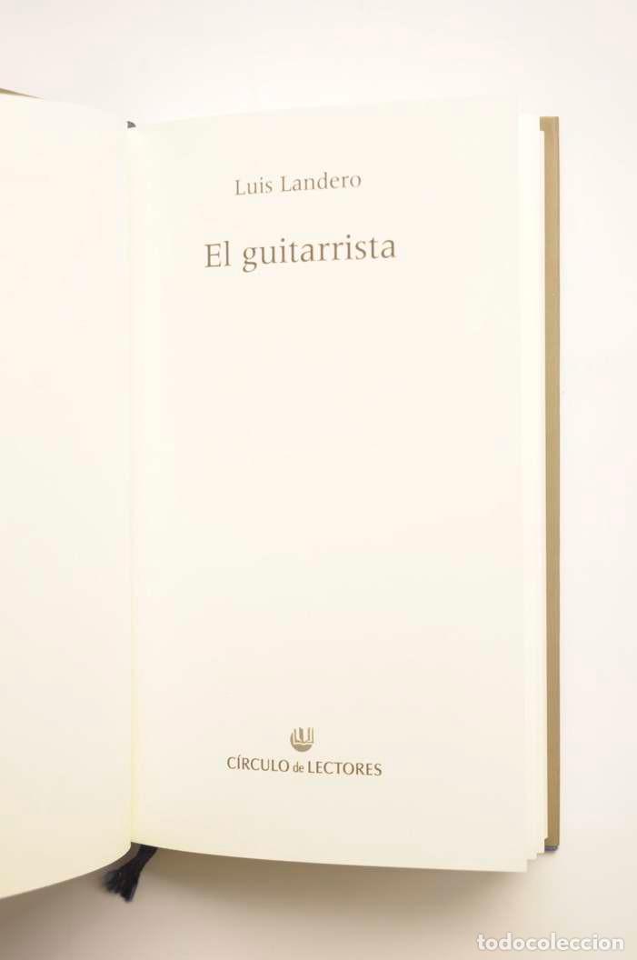 Libros: El guitarrista - LANDERO, Luis - Foto 3