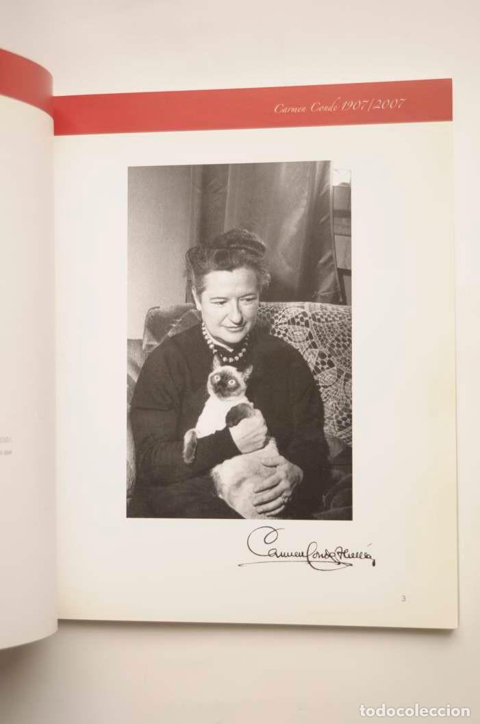 Libros: Carmen Conde. 1907 - 2007 - CONDE, Carmen - Foto 2