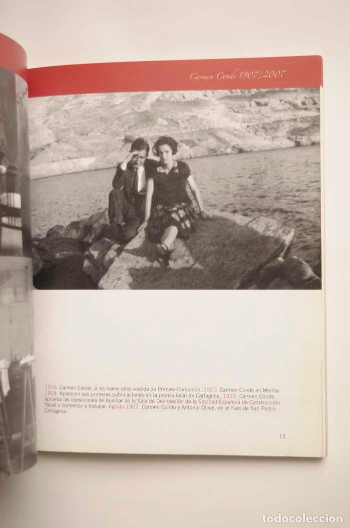 Libros: Carmen Conde. 1907 - 2007 - CONDE, Carmen - Foto 6