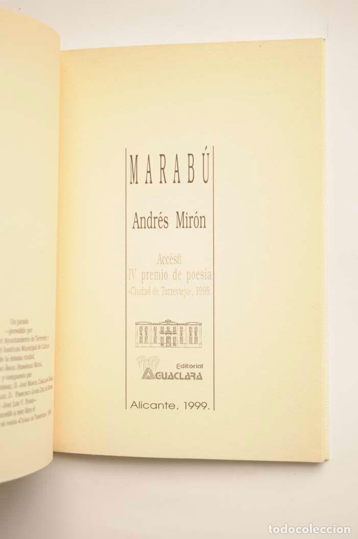 Libros: Marab&uacute; - MIR&Oacute;N, Andr&eacute;s - Foto 2