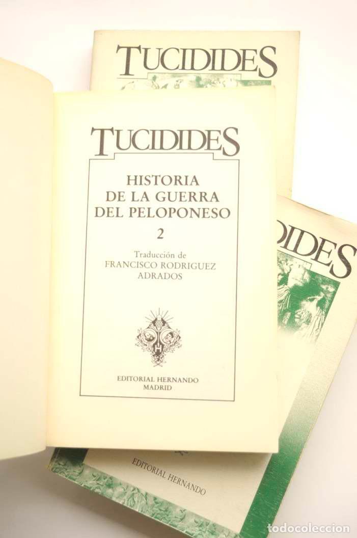 Libros: Historia de la Guerra del Peloponeso - TUC&Iacute;DIDES - Foto 6