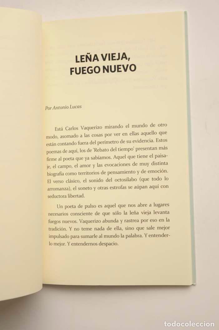 Libros: Rebato del tiempo - VAQUERIZO TORRES, Carlos - Foto 3