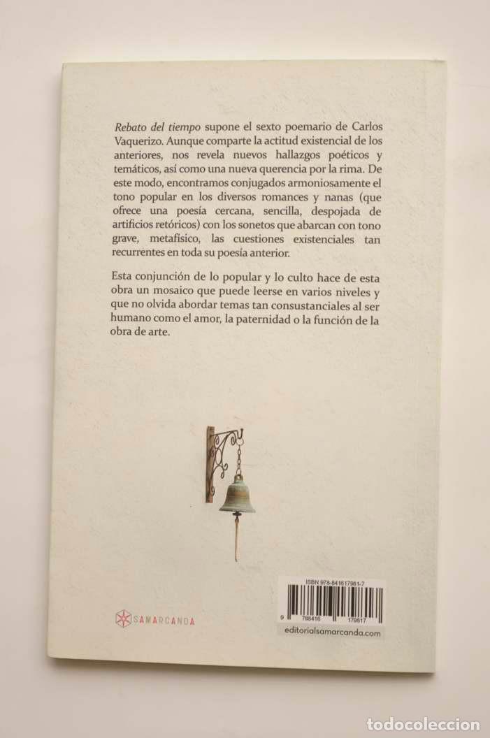 Libros: Rebato del tiempo - VAQUERIZO TORRES, Carlos - Foto 5