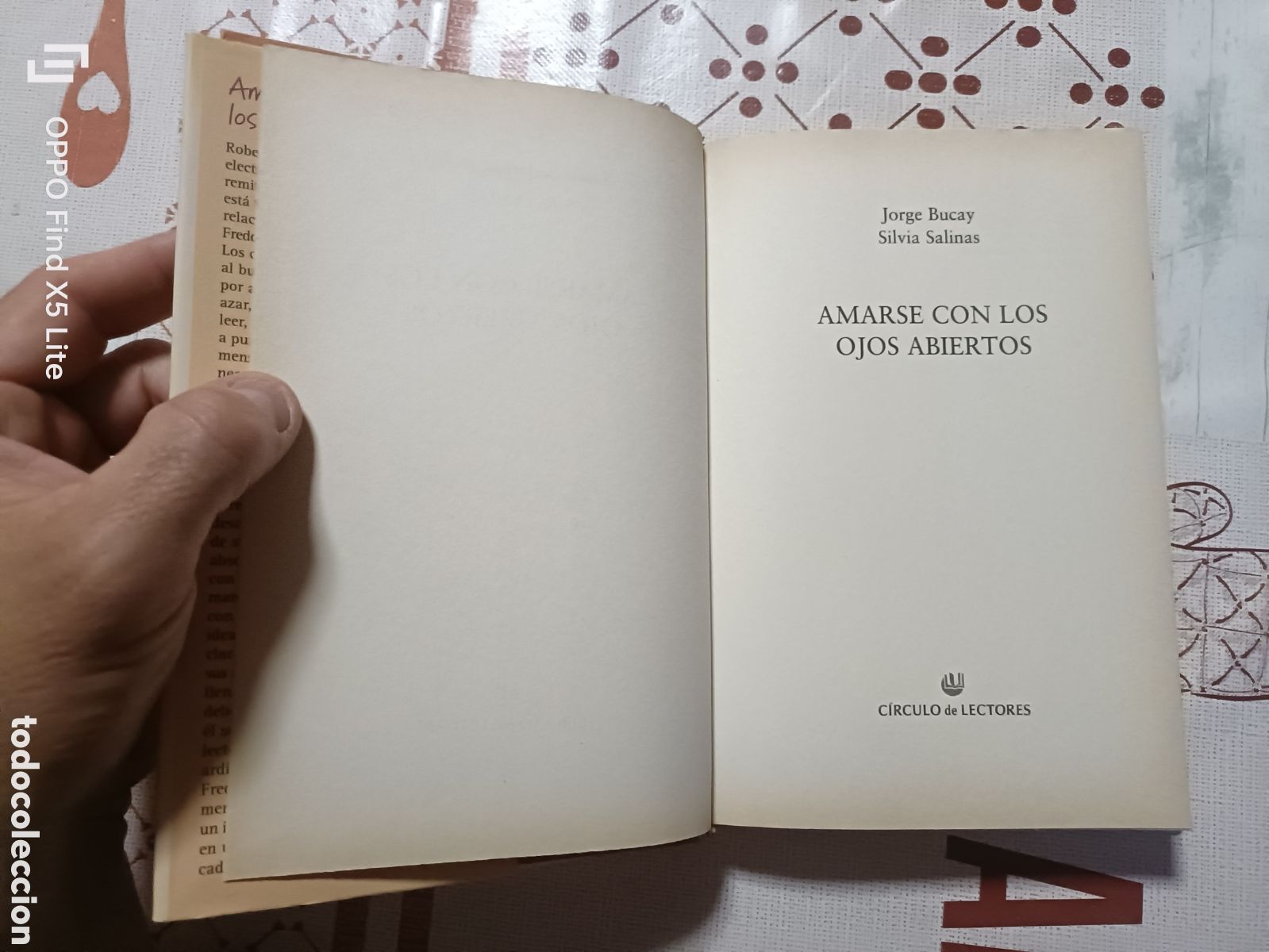 Libros: Libro Amarse con los ojos abiertos -Jorge Bucay/Silvia Salinas- Ed. Circulo de Lectores - Foto 4