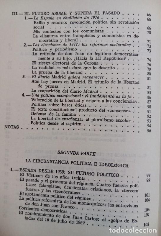 Libros: Mis enfrentamientos con el poder. - CALVO SERER, Rafael: - Foto 5