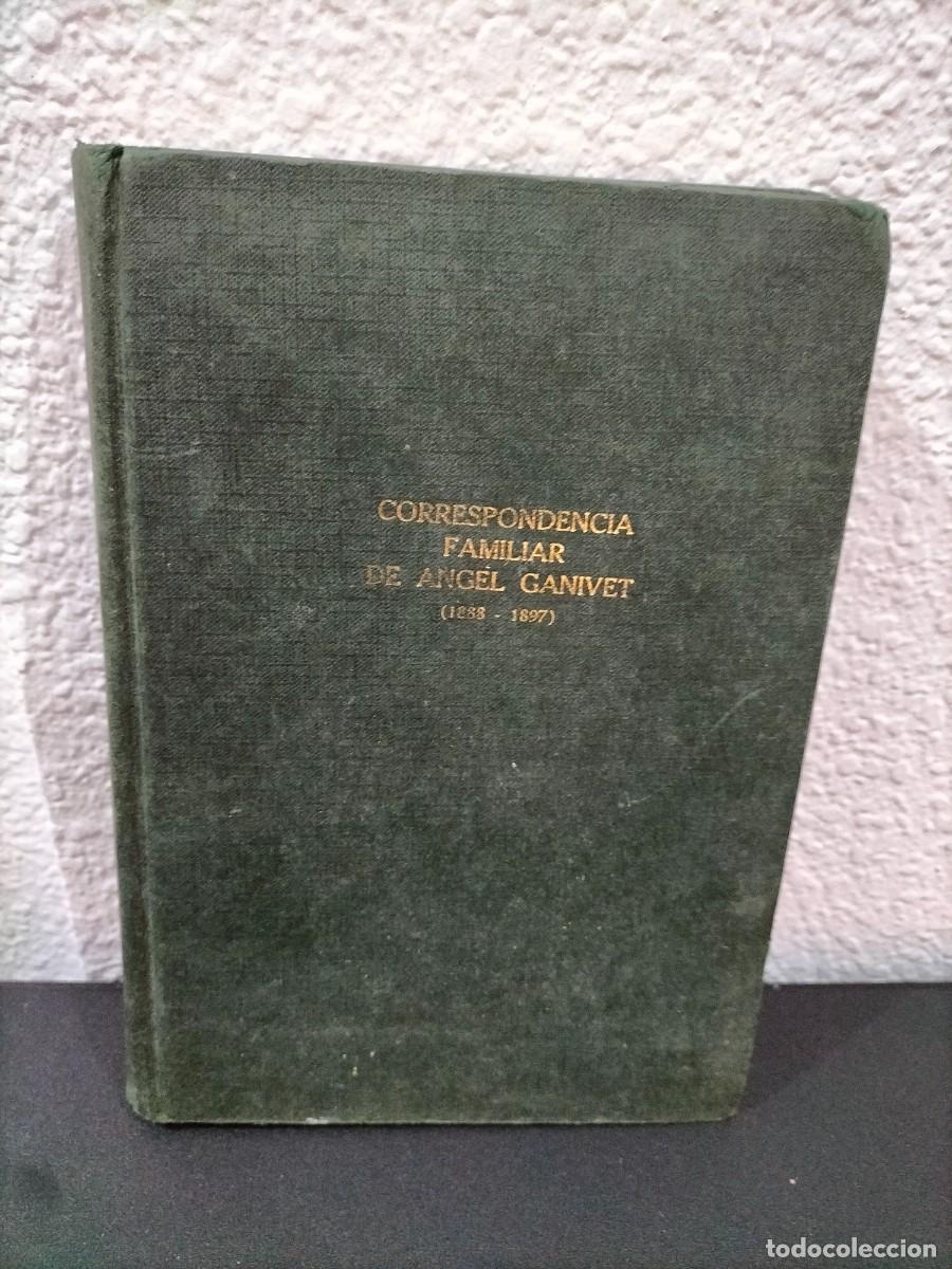 Libro - Correspondencia familiar de &Aacute;ngel Ganivet