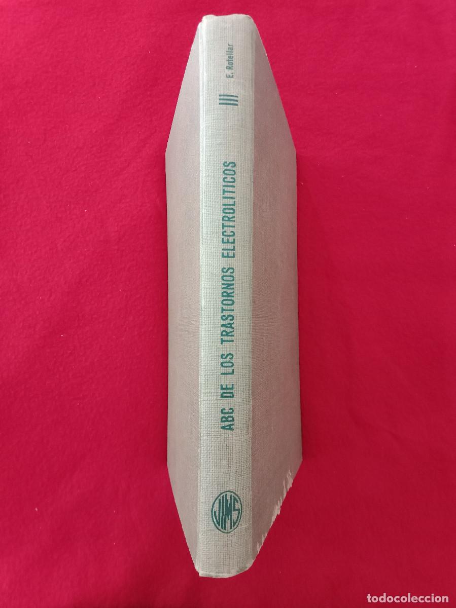 Libros: ABC de los Trastornos Electrol&iacute;ticos - E. Rotellar - Editorial JIMS. 1970. (Varios) - Foto 3