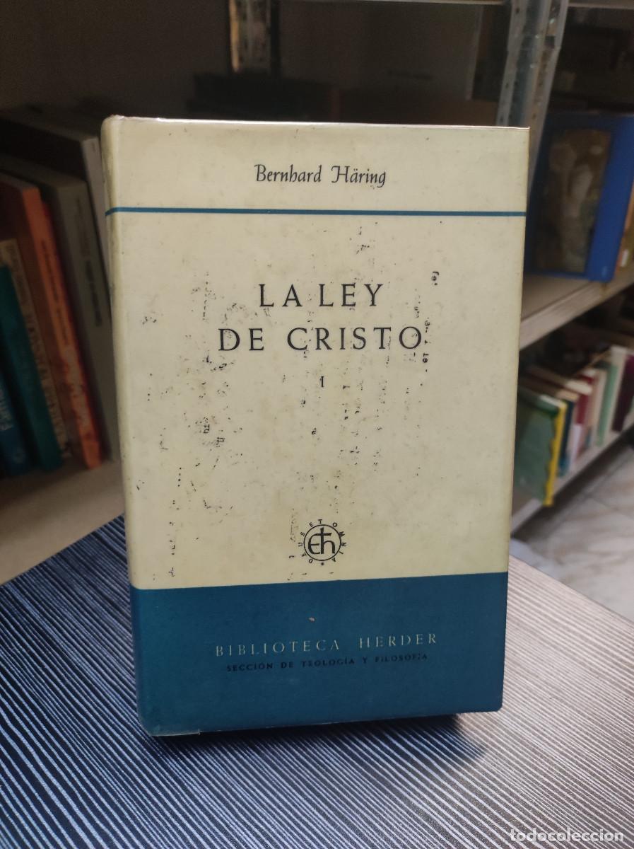 Libros: LA LEY DE CRISTO. TOMO 1 - H&Auml;RING, BERNHARD - Foto 1