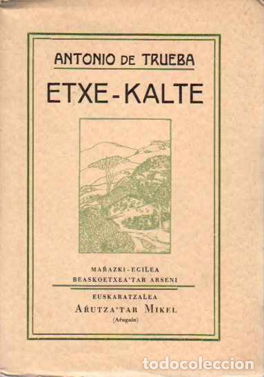 Libros: Etxe-Kalte - Trueba, Antonio de - Foto 1