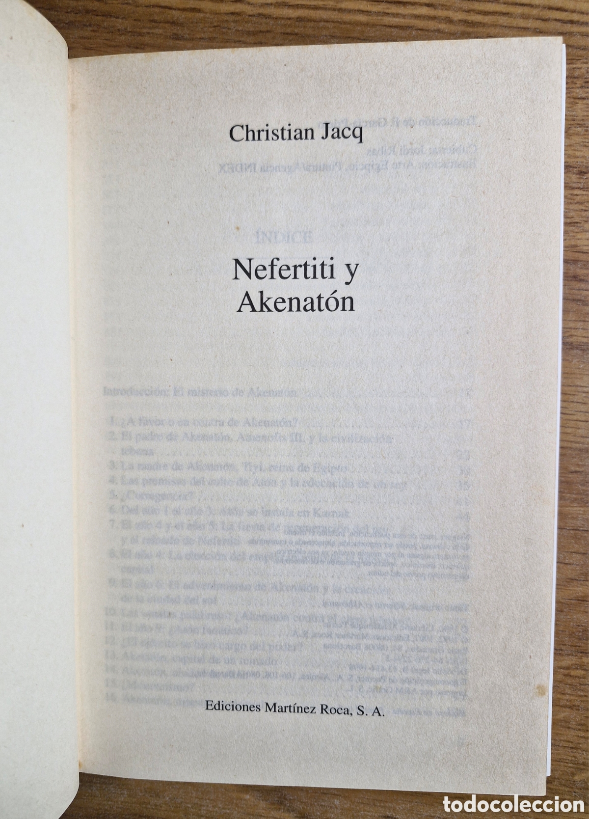 Libros: NEFERTITI Y AKENAT&Oacute;N - Christian Jacq - Foto 2