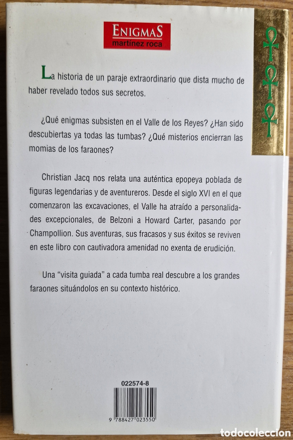 Libros: EL VALLE DE LOS REYES - Christian Jacq - Foto 3