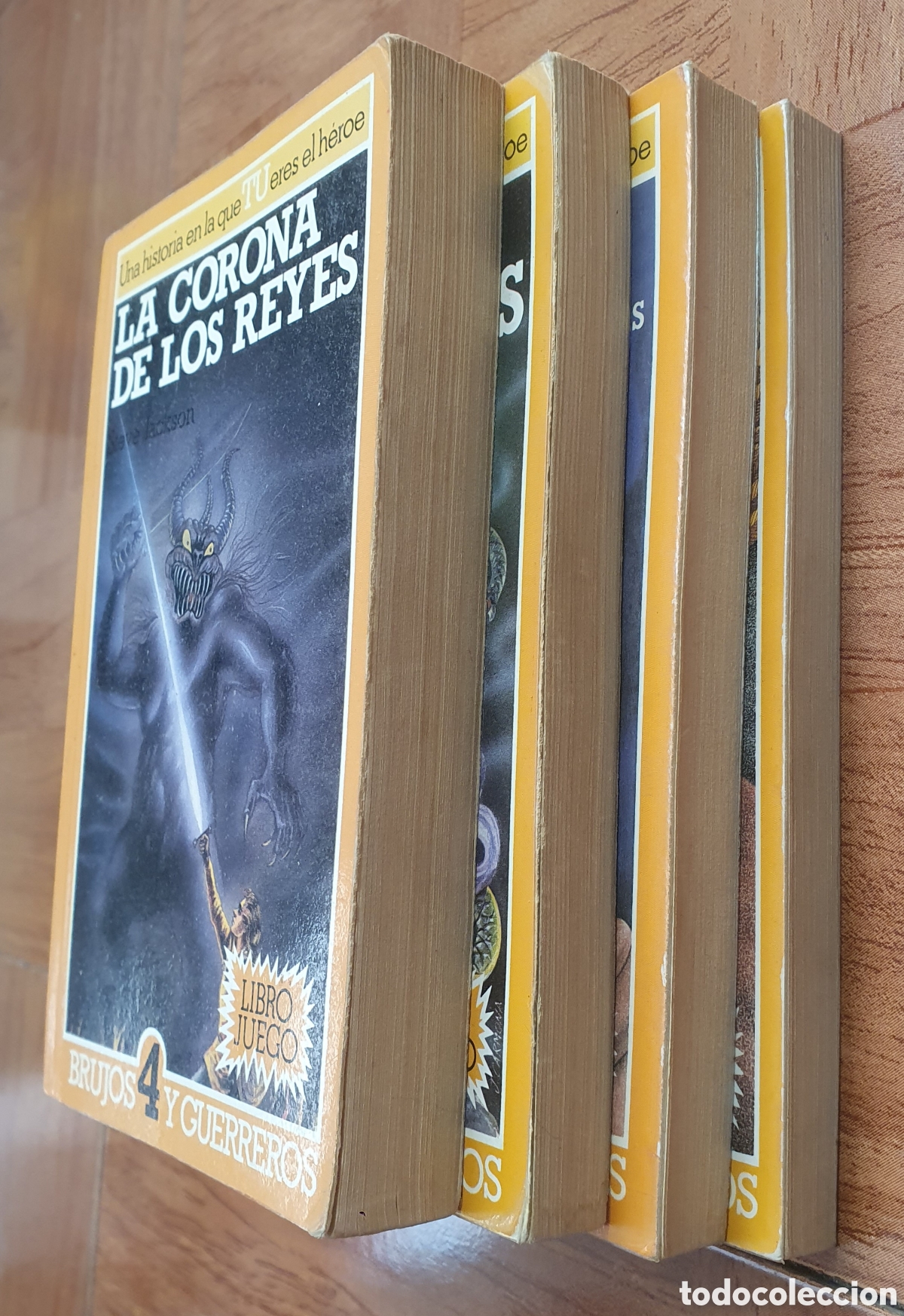 Libros: Brujos y Guerreros � 4 Libros � Completa � Altea Junior - Steve Jackson - Foto 3