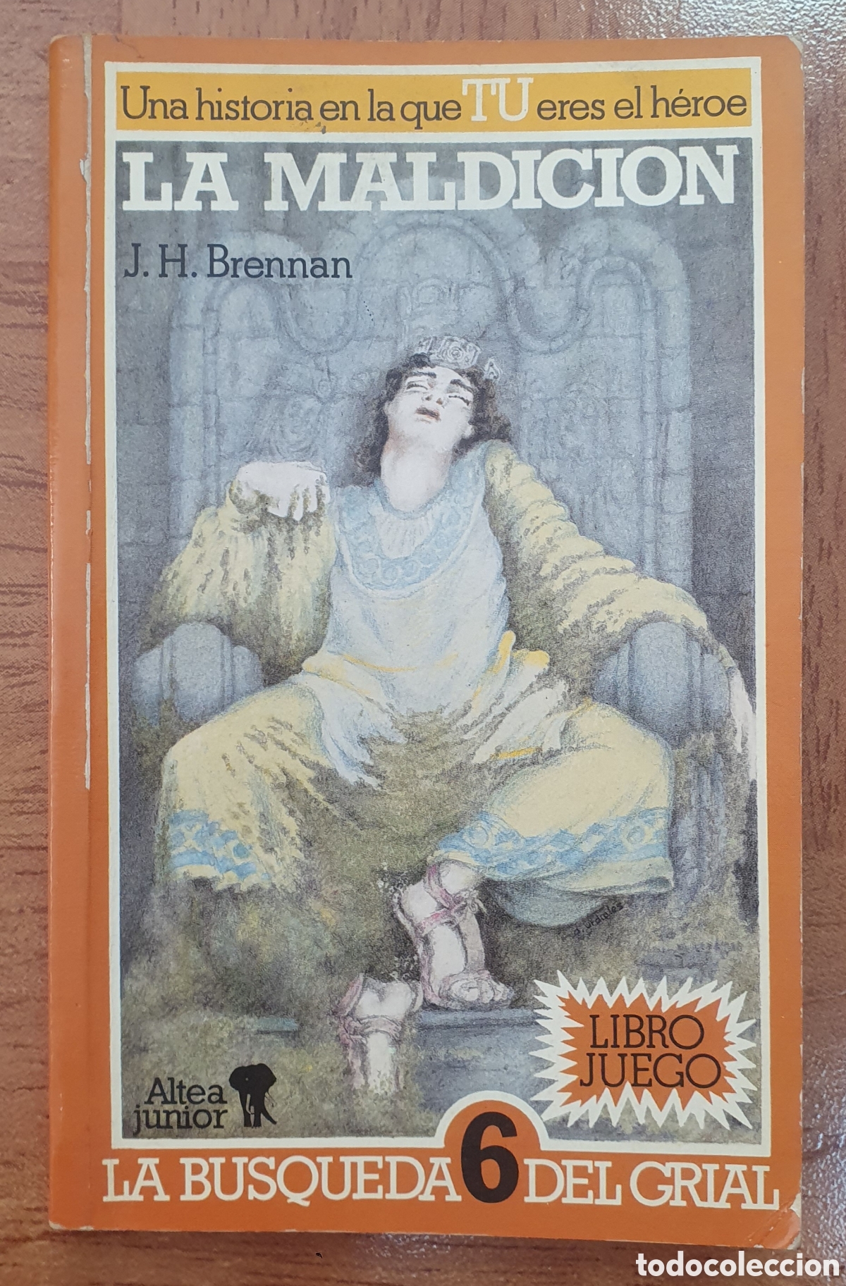 Libros: La B&uacute;squeda del Grial 6: La Maldici&oacute;n - J. H. Brennan - Foto 2