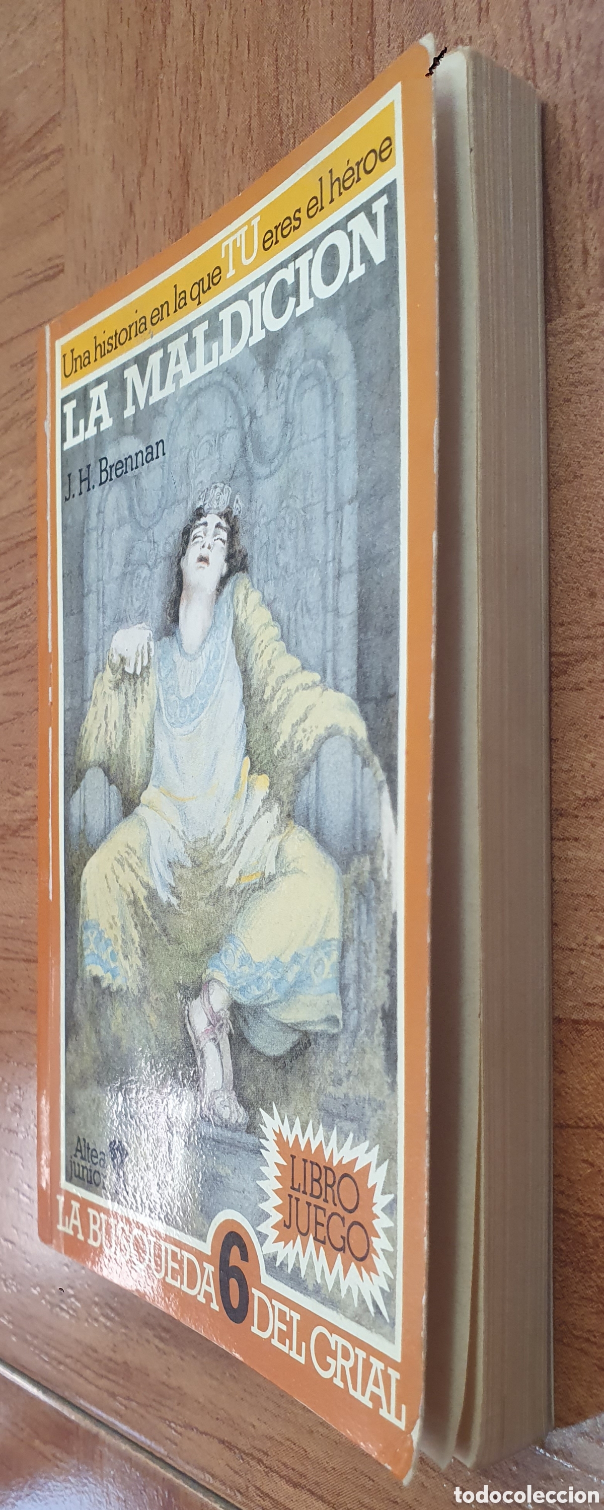 Libros: La B&uacute;squeda del Grial 6: La Maldici&oacute;n - J. H. Brennan - Foto 4
