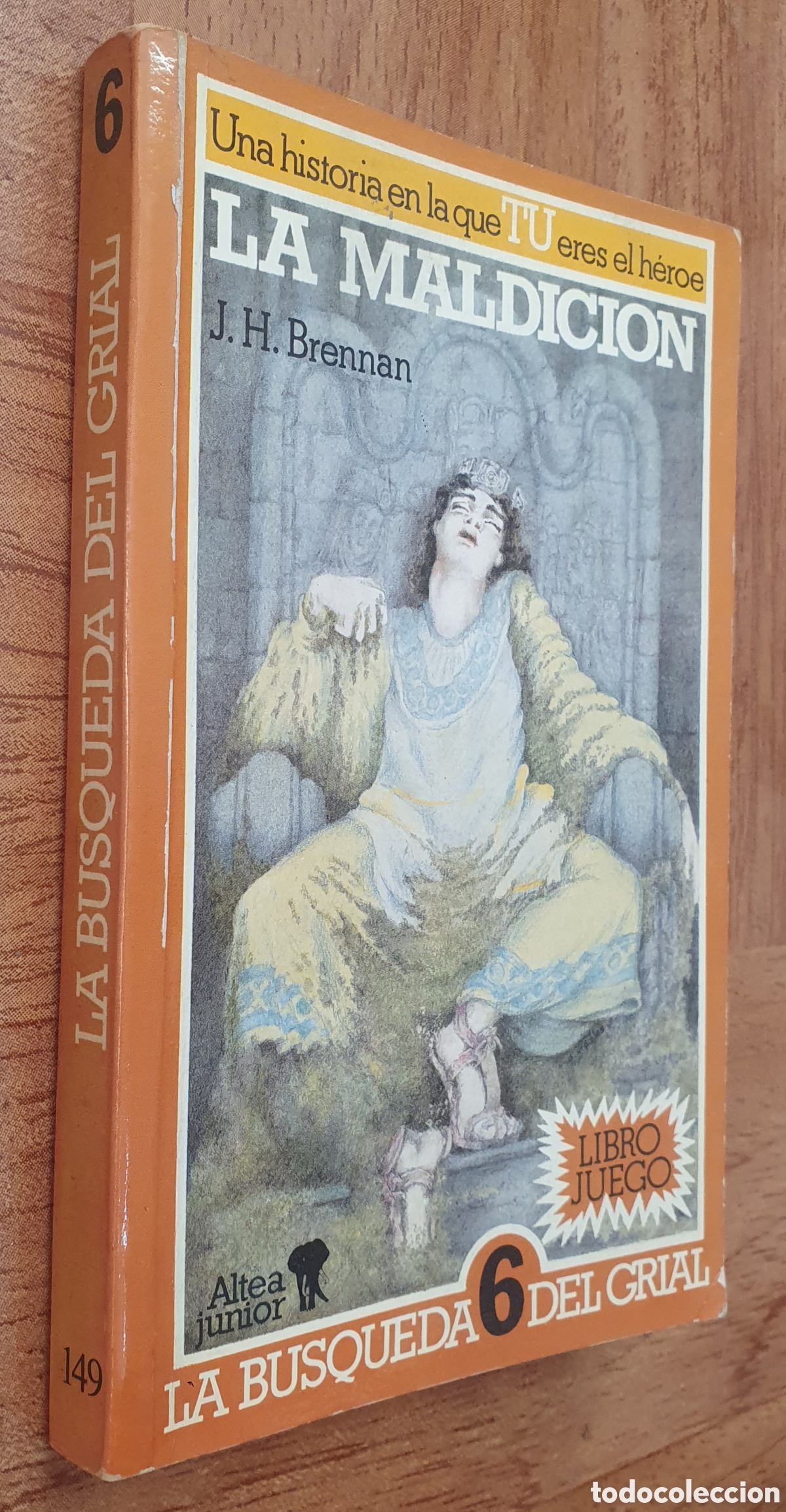 Libros: La B&uacute;squeda del Grial 6: La Maldici&oacute;n - J. H. Brennan - Foto 1