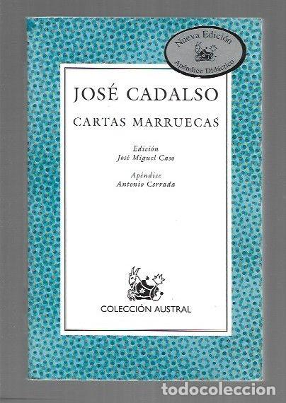Libros: CARTAS MARRUECAS - CADALSO, JOSE - Foto 1
