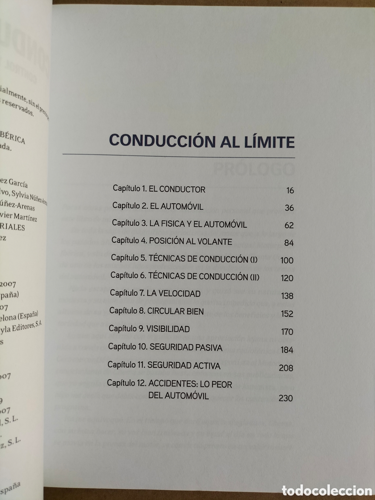 Libros: Conducci&oacute;n al l&iacute;mite. Jos&eacute; Mar&iacute;a Quesada. Libros c&uacute;pula, 2007. Libro - Foto 4