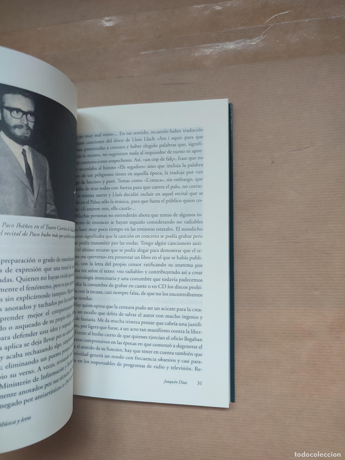 Libros: M&uacute;sica y letra - &rdquo;D&iacute;az, Joaqu&iacute;n&rdquo; - Foto 2