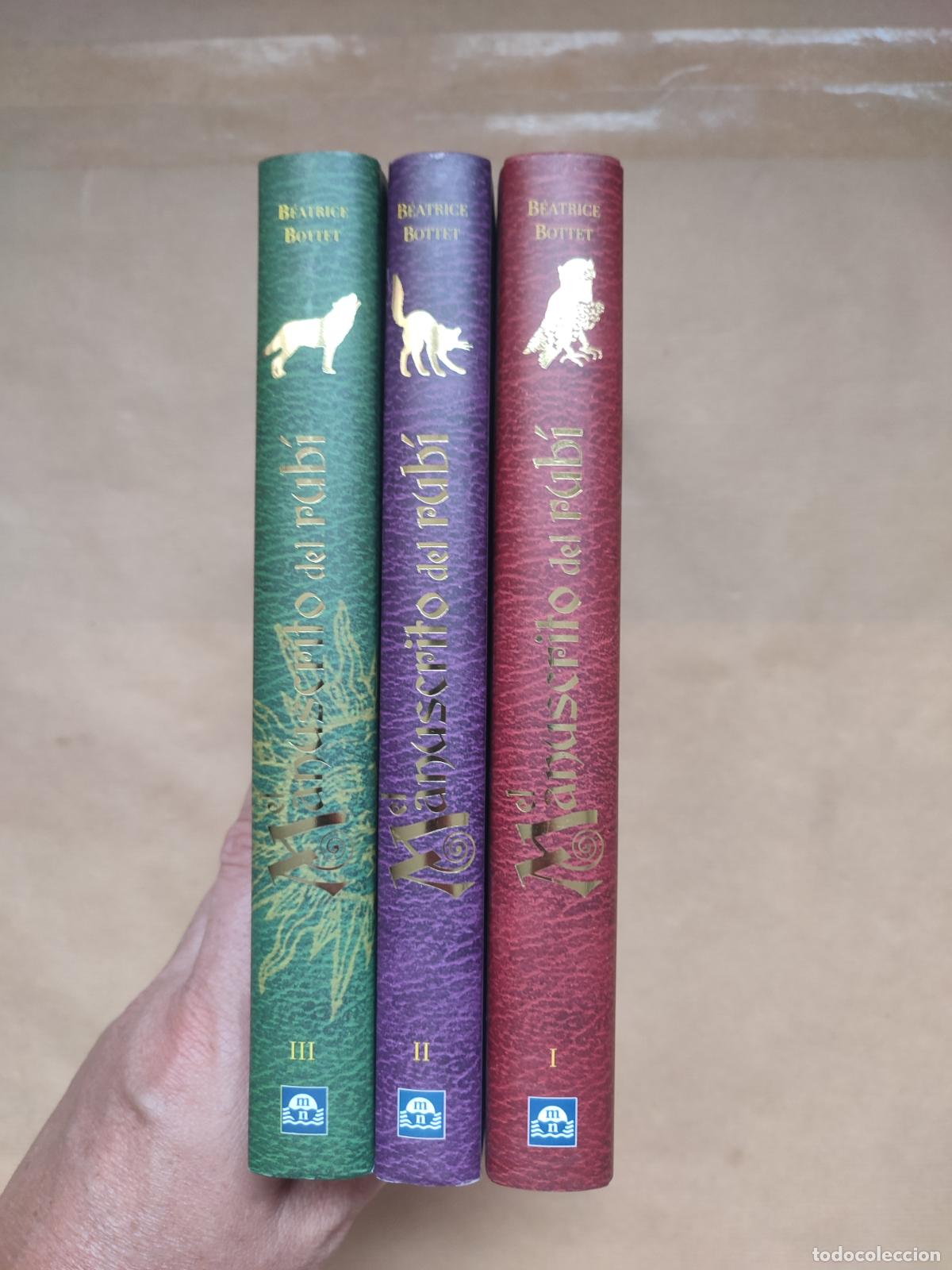 Libros: El Manuscrito del rub&iacute;. (3 vol&uacute;menes). - B&eacute;atrice Bottet. - Foto 2