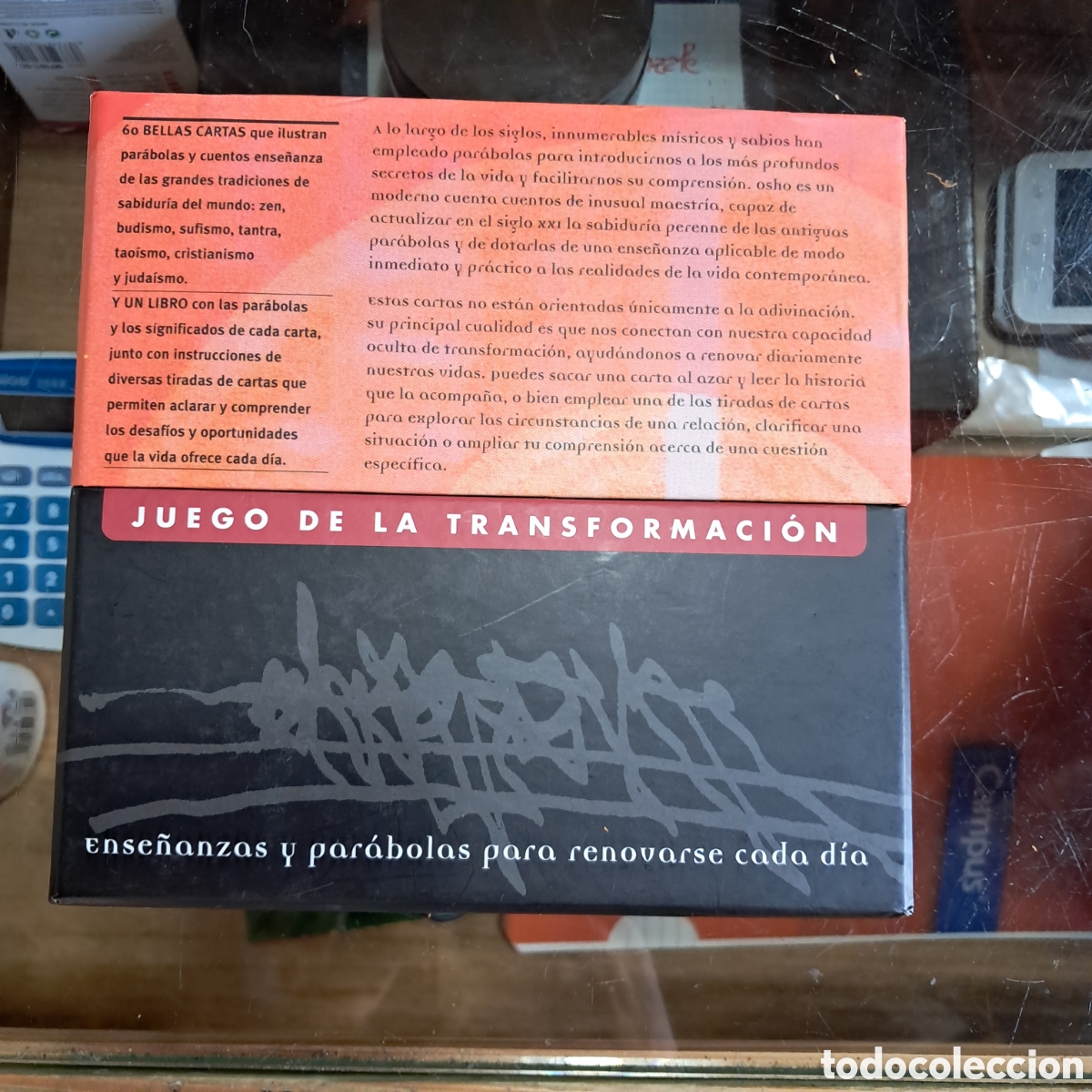 Libros: Juego de transformaci&oacute;n, OSHO,con cartas - Foto 1