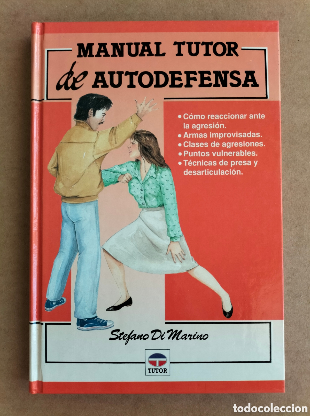 Libros: Manual tutor de autodefensa. Stefano Di Marino. Ediciones tutor. Libro - Foto 1
