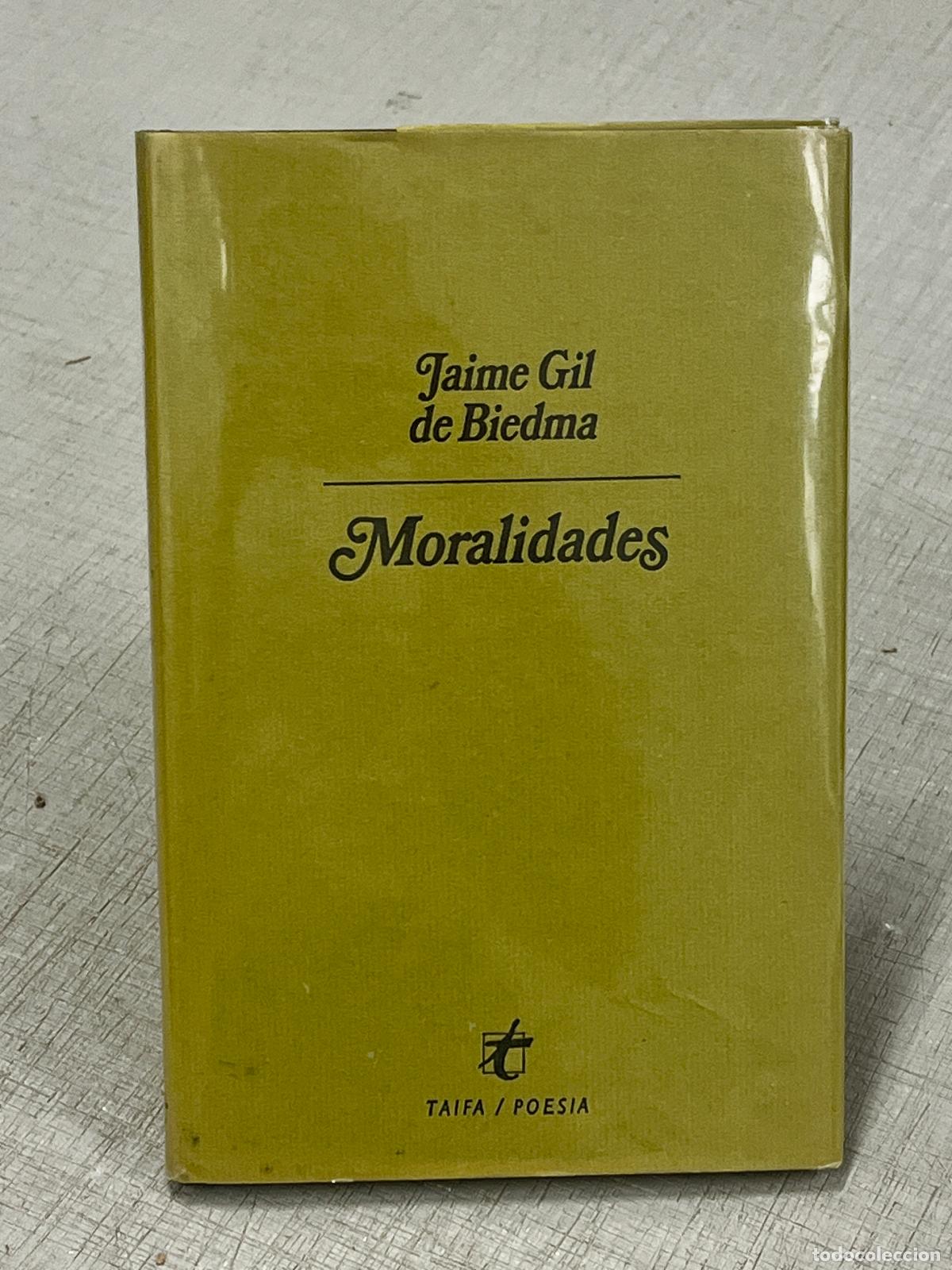 Libros: MORALIDADES. - GIL DE BIEDMA, JAIME. - Foto 1