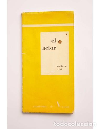 Libros: El actor - CRIMI, Humberto - Foto 1